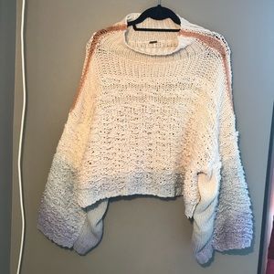 Free people loose turtle neck sweater